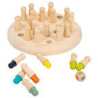 Small foot - houten kleuren memo spel