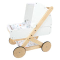 small foot - houten poppenwagen little button