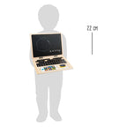 small foot - houten laptop met magneetbord