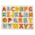 Small foot - houten alfabet puzzel safari