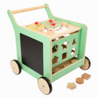 Small foot - houten baby walker loopwagen activiteitencentrum