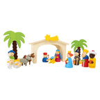 Small Foot Houten Kerststal Speelset, 15dlg.