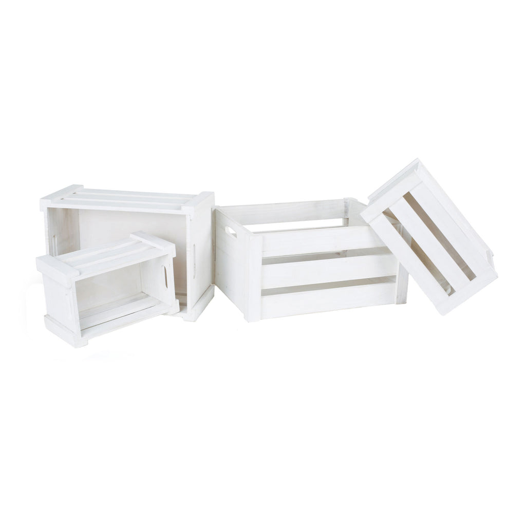 Small foot - houten opbergkistjes, set van 4