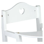 Small foot - houten poppenstoel wit