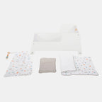 Small foot - houten schommel poppenbed little button