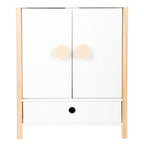 Small foot - houten poppen kledingkast little button met hangers , 3dlg.