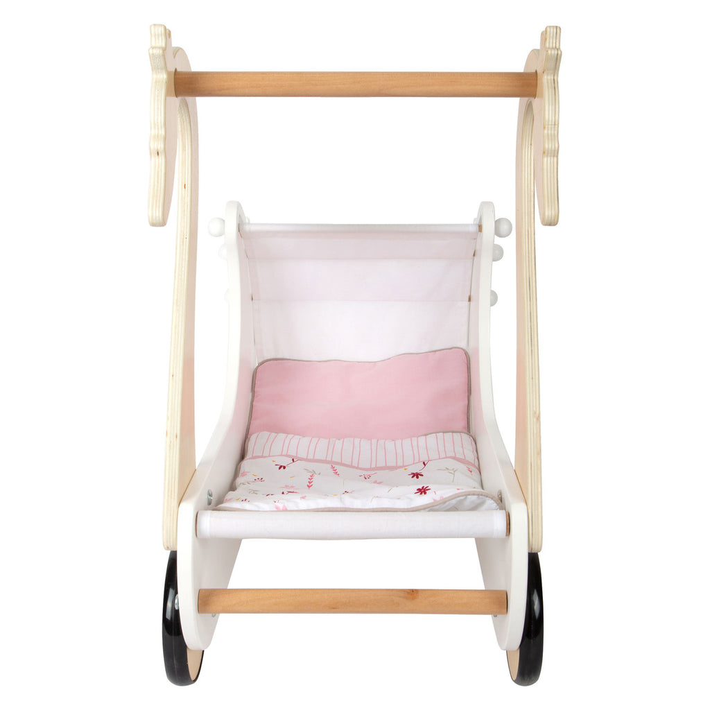 small foot - houten poppenwagen zwaan