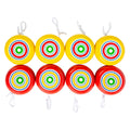Small foot - houten jojo geel en rood, set van 8