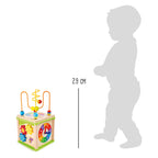 Small foot - houten activiteiten motoriek spiraal 5in1