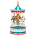 small foot - houten muziekdoos draaimolen