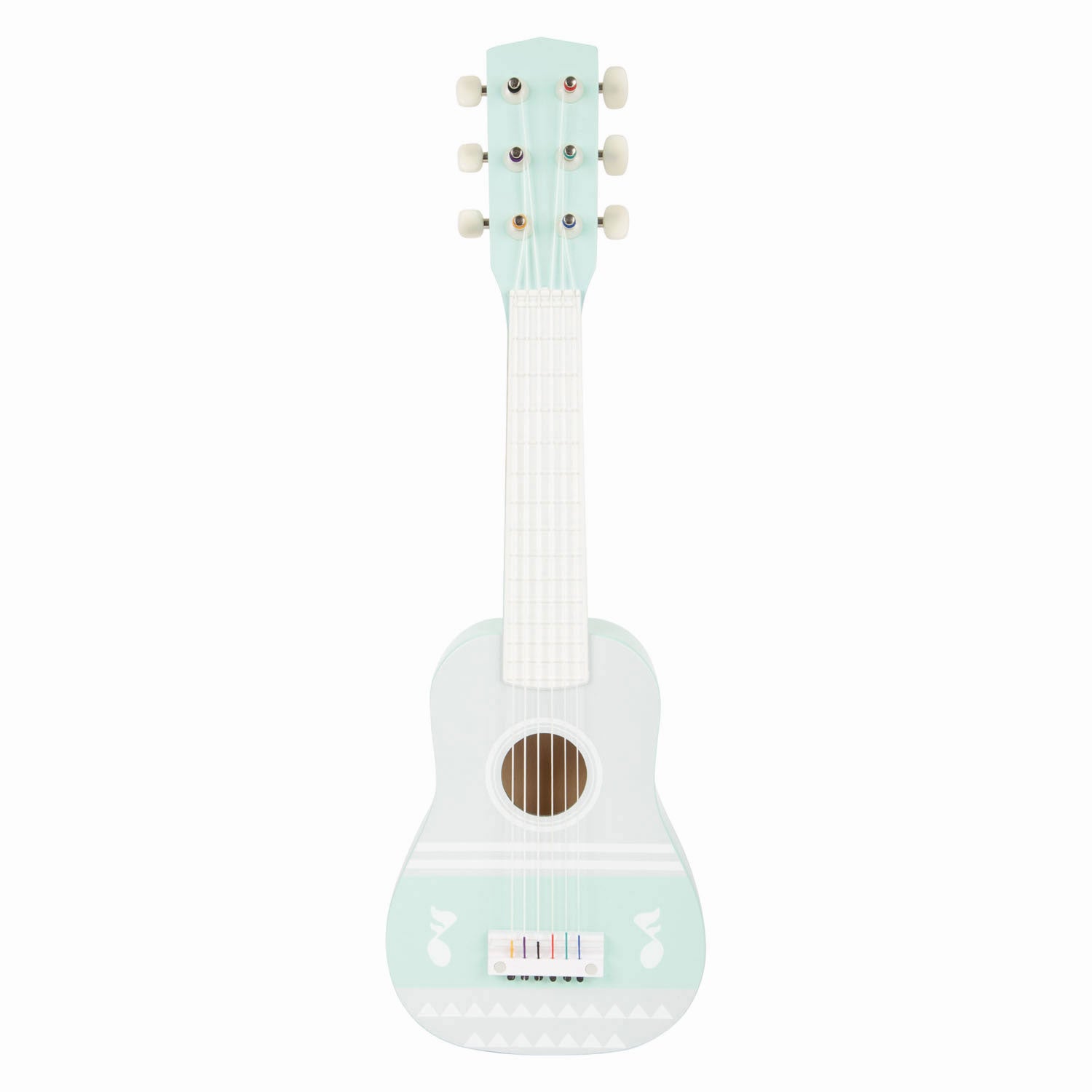 Small foot - houten muziekinstumentenset pastel, 7dlg,