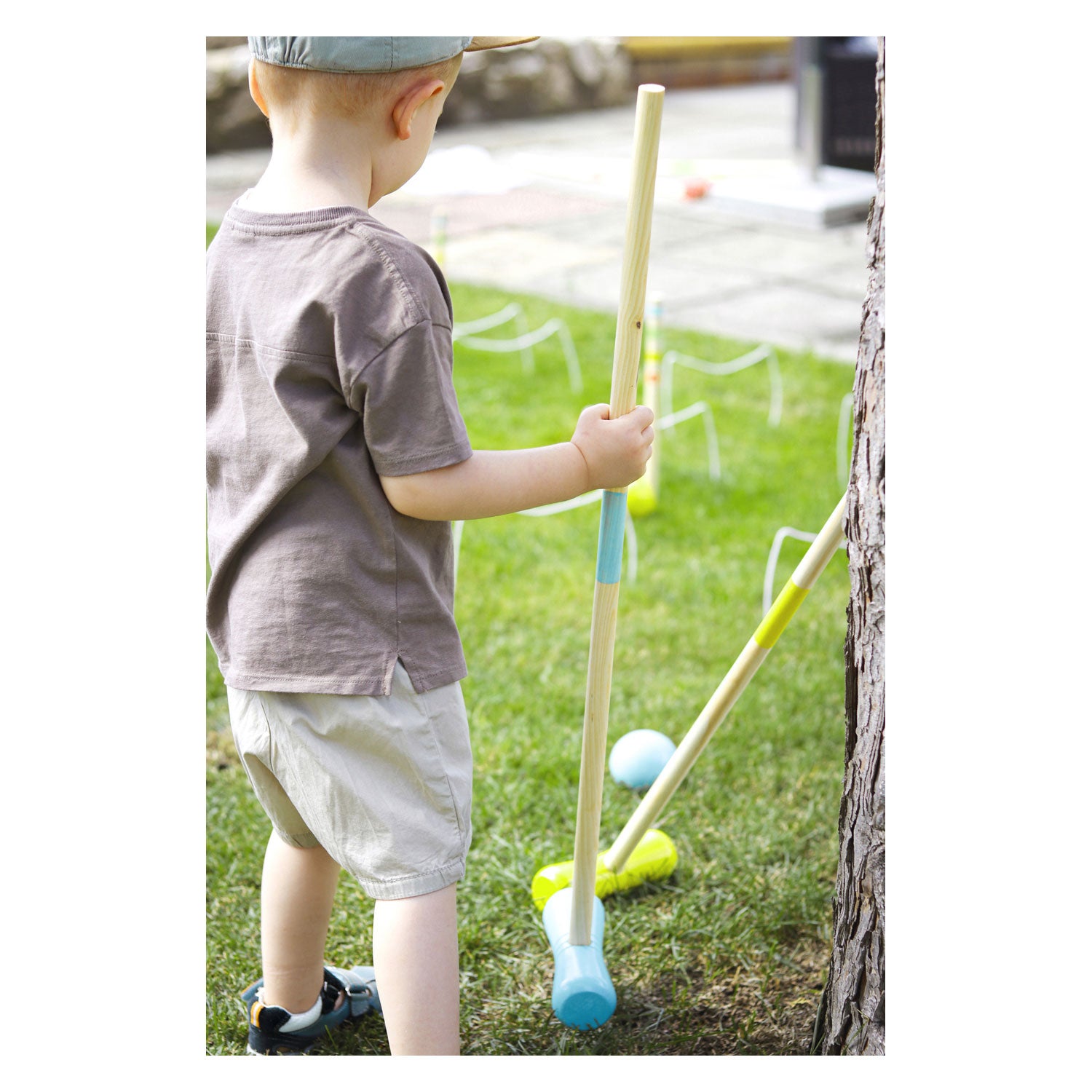 Small foot - houten croquet buitenspel, 20dlg.