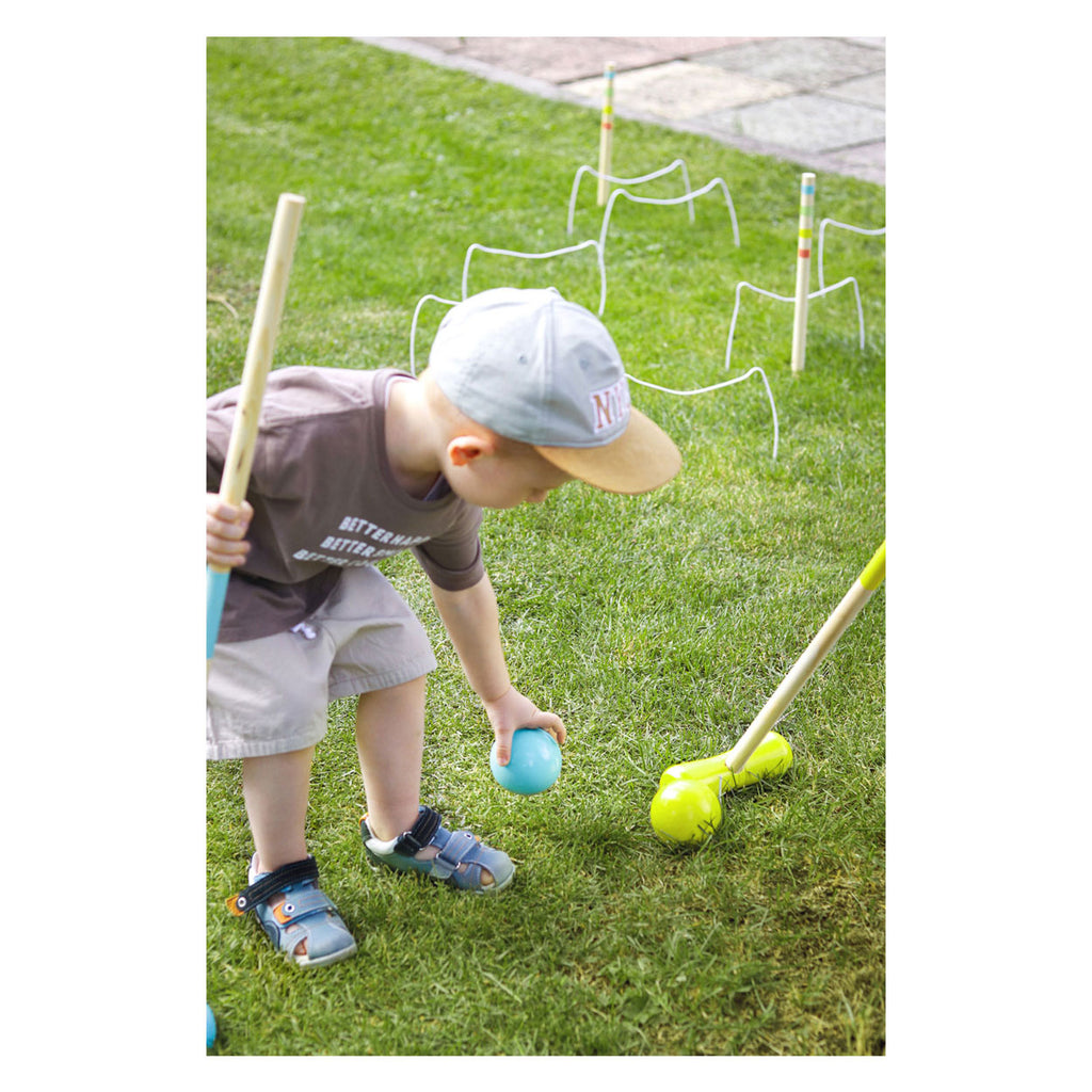 Small foot - houten croquet buitenspel, 20dlg.