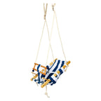 Small foot - houten peuterschommel marineblauw, 120cm