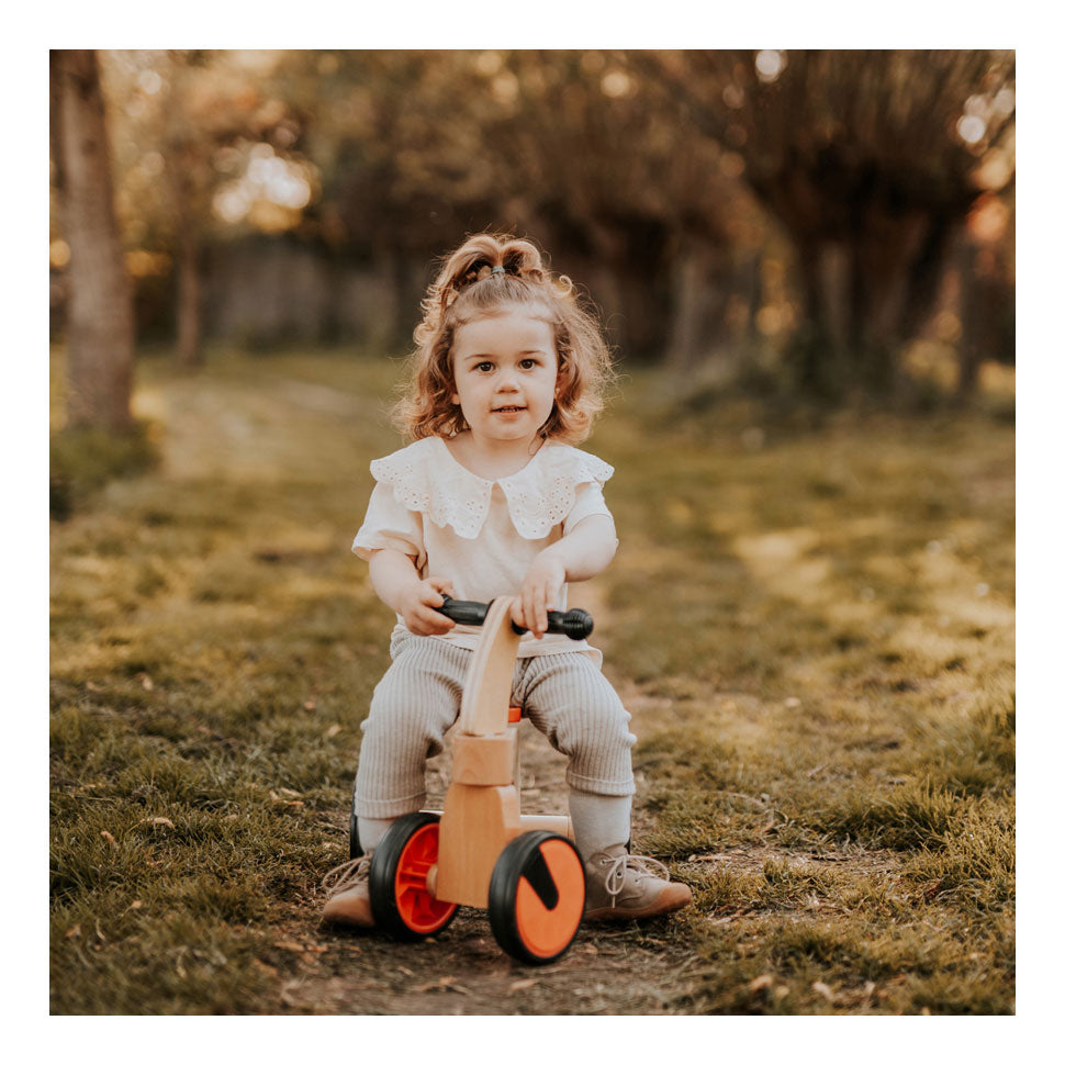 small foot houten racer rood