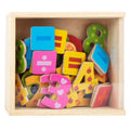 Small foot - houten magnetische cijfers kleur. 37dlg.