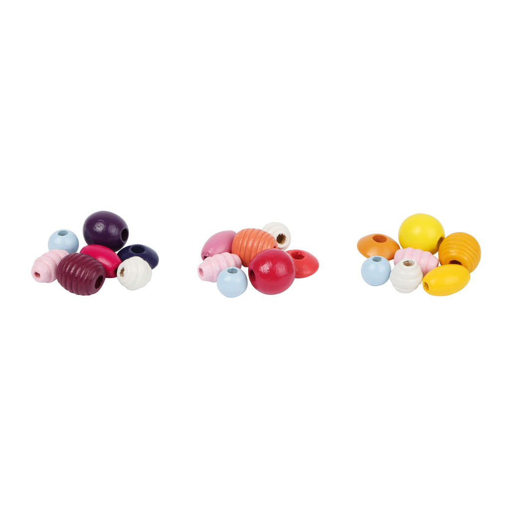 Small foot - houten kralen sieraden maken cupcake