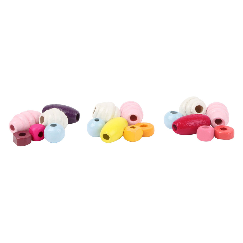 Small foot - houten kralen sieraden maken snoep