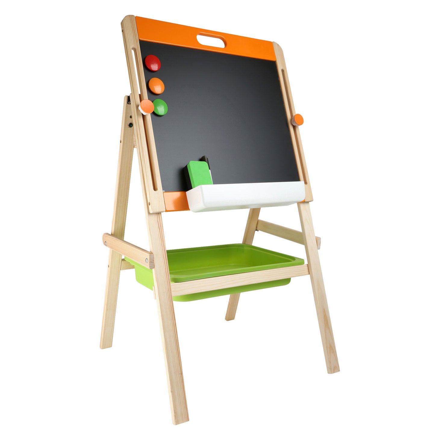 Small foot - houten krijt- en magneetbord, 7dlg.