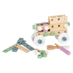 Small foot - houten bouwconstructieset nordic, 67dlg.