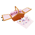 Small foot - houten picknickmand met servies romantisch, 30dlg.