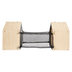 Small foot - houten konijnenhok met konijn pluche, 15dlg.