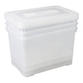 Curver Curver Opbergboxenset Handy 3x65 L transparant