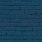 Noordwand behang good vibes brick wall blauw