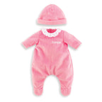 Corolle mon grand poupon - pyjama roze met muts, 36cm