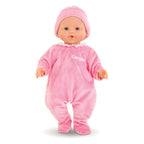 Corolle mon grand poupon - pyjama roze met muts, 36cm