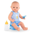 Corolle mon grand poupon drink- en plaspop - paul, 36cm