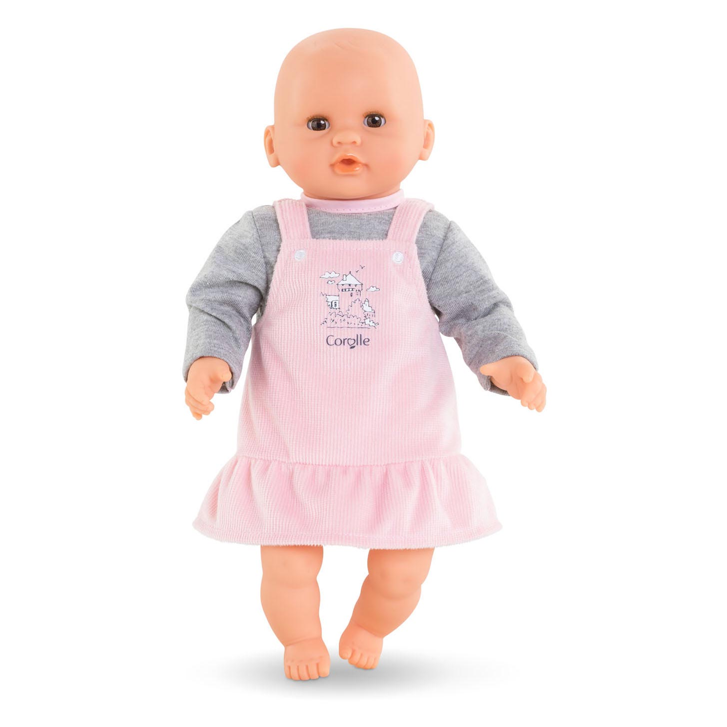 Corolle mon premier poupon - poppenjurk met shirt, 30cm