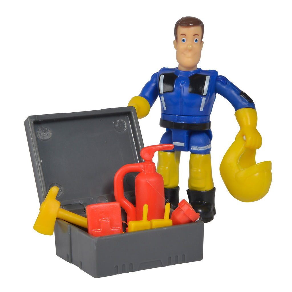 Simba brandweerman sam mercury met figuur