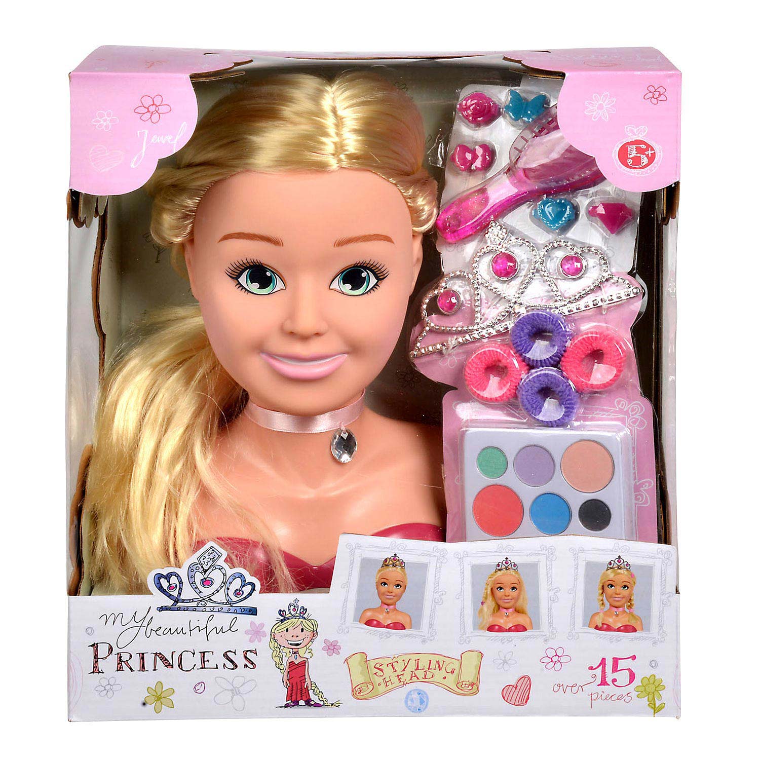 Simba kappop met make-up