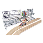 Eichhorn Houten Porsche Race Set, 14dlg.