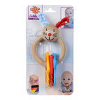 Eichhorn baby houten bijtring konijn