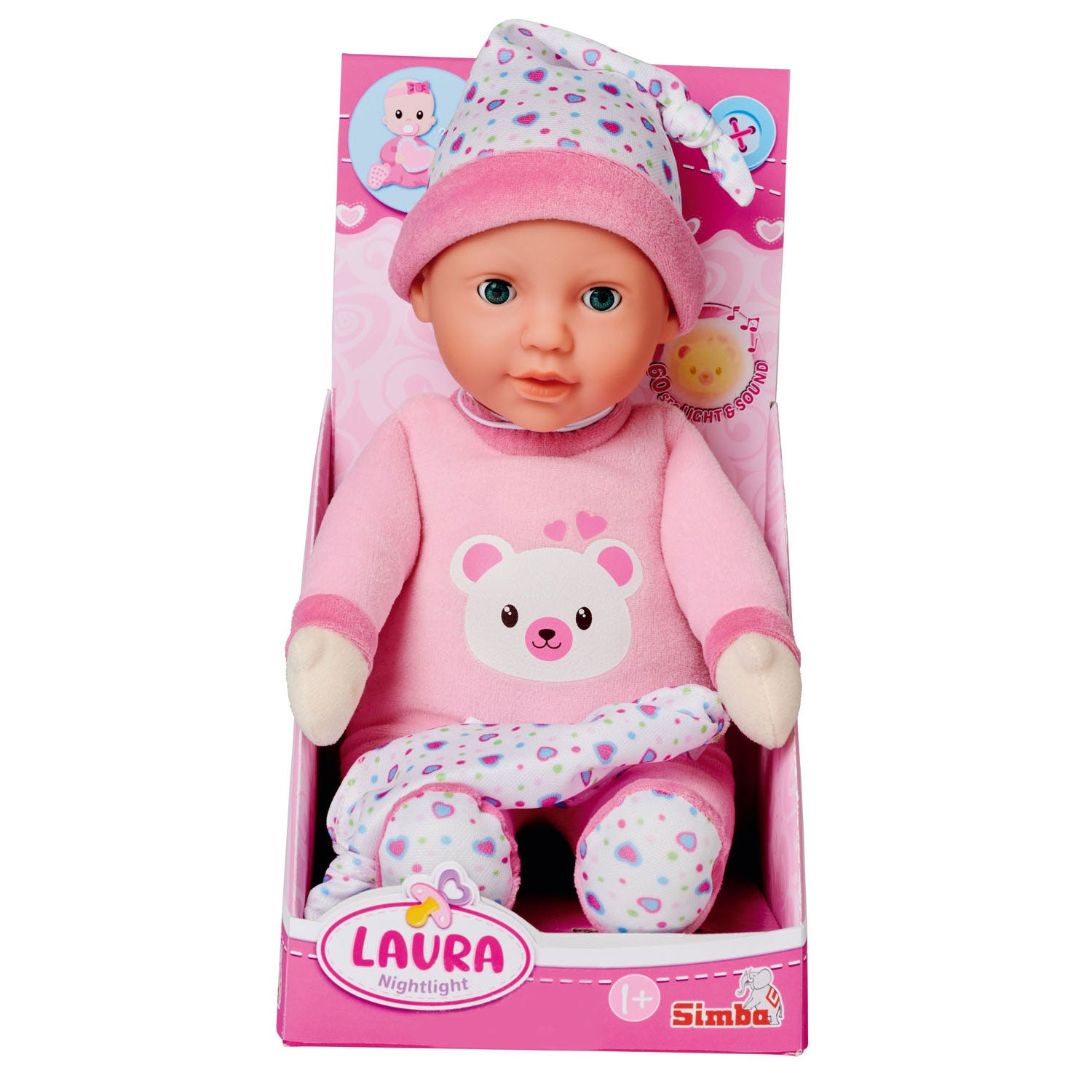 Simba laura nightlight babypop, 30cm