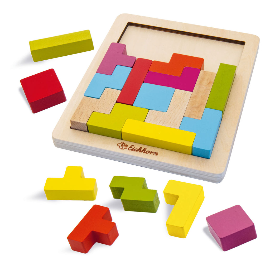 Eichhorn houten vormenspel