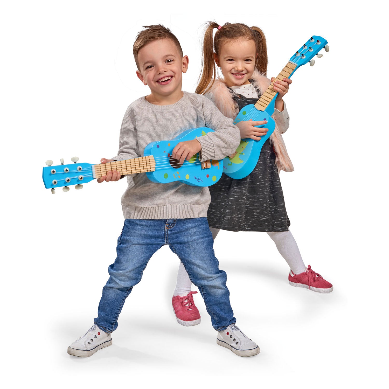Jonotoys eichhorn gitaar van hout voor kinderen 54 cm groot