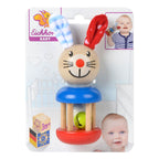 eichhorn baby houten ratel konijn