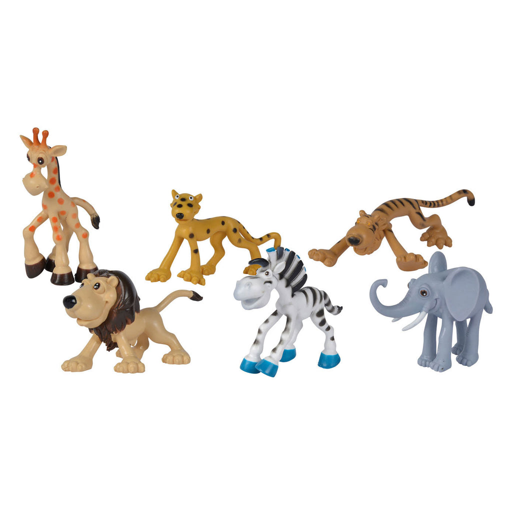 Simba grappige dieren - safari, 6dlg.