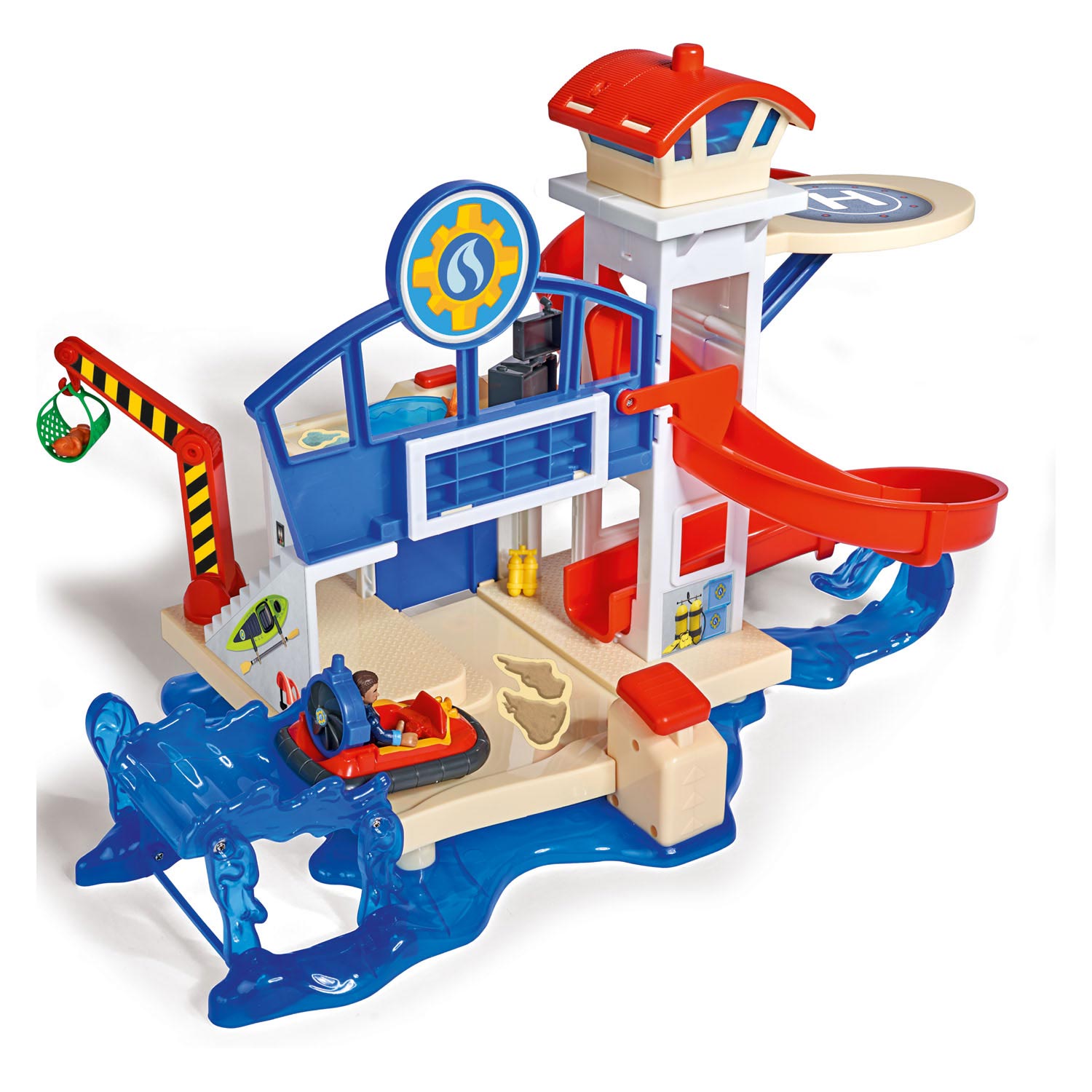 Simba brandweerman sam ocean rescue station