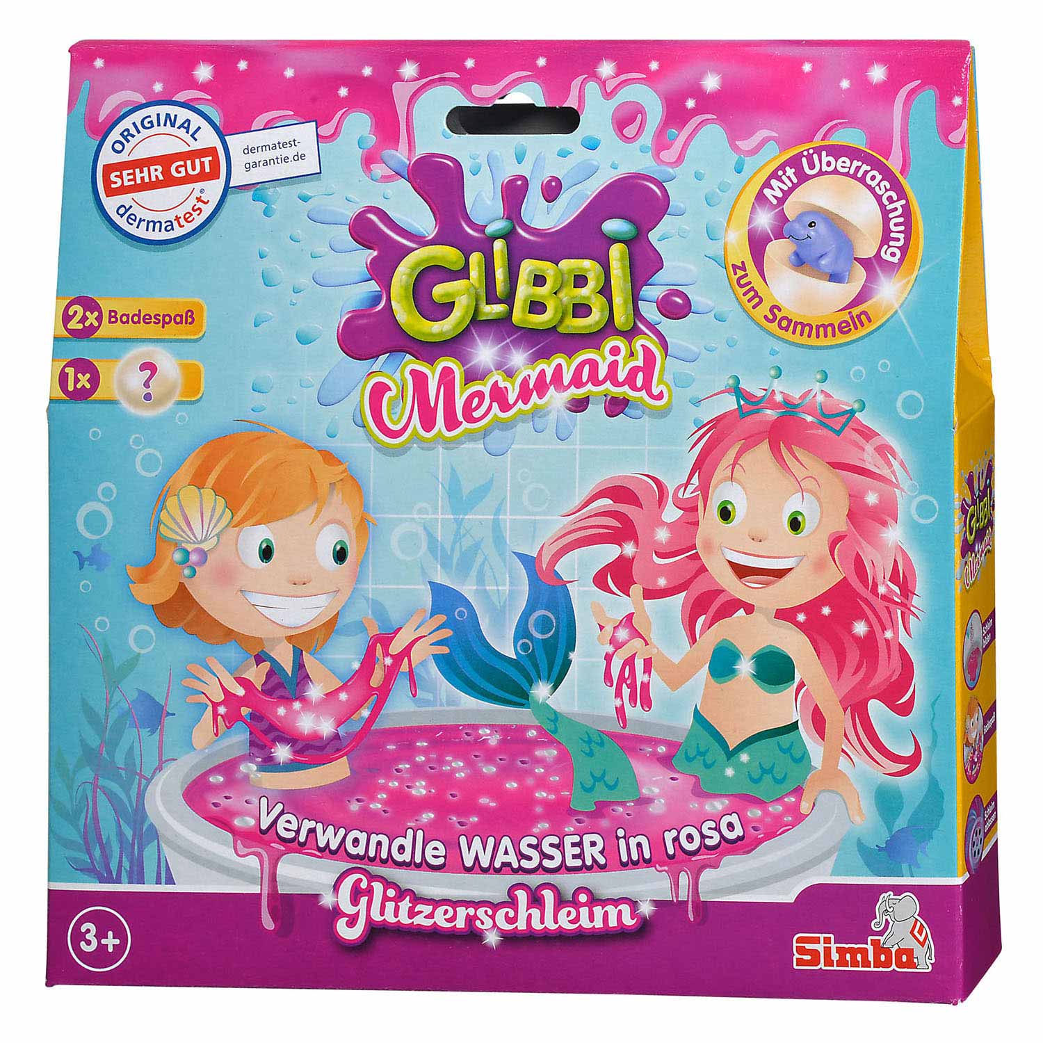 glibbi glibb zeemeermin badpoeder