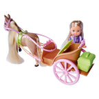 Evi love mini pop paard en wagen