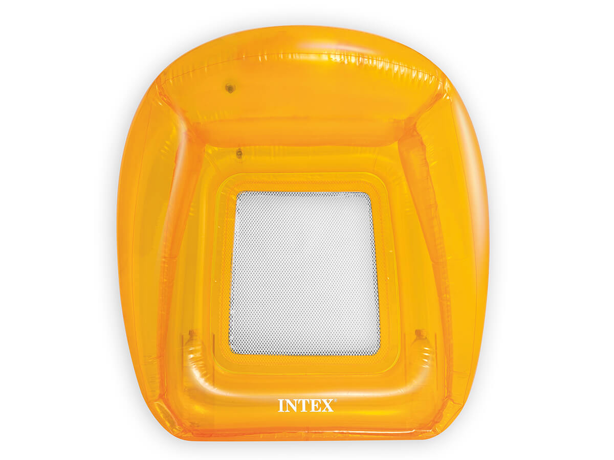 Intex transparante loungestoel-Oranje