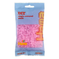 Hama strijkkralen roze transparant 1000 stuks