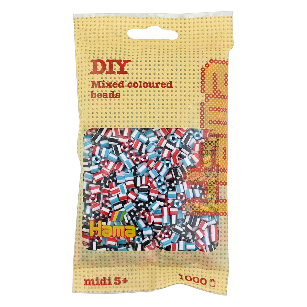 Hama strijkkralen 1000 stuks 2 kleurig gemixed