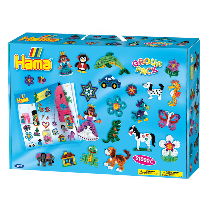 Hama strijkkralen basisdoos 21000 stuks
