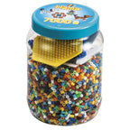 Hama strijkkralen multicolor met hond en zeshoekplaat 7000 stuks