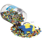 Hama strijkkralen multicolor met hond en zeshoekplaat 7000 stuks
